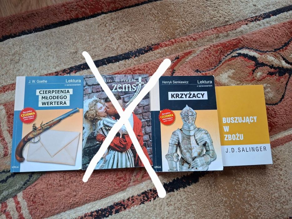 Książki lektury szkolne