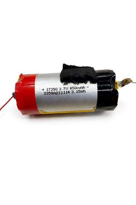 Акумуляторна батарея 17350 3.7v 850mAh