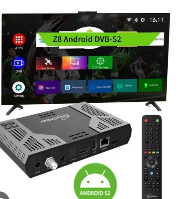 Продам Спутниковый тюнер Skyliner Z8  4K UHD андроид 11