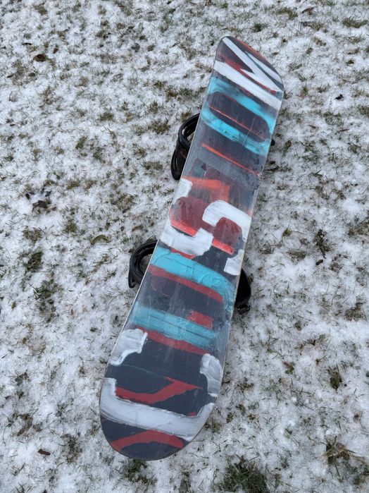 Deska snowboardowa Burton 130 CUSTOM wiązania Burton Mission