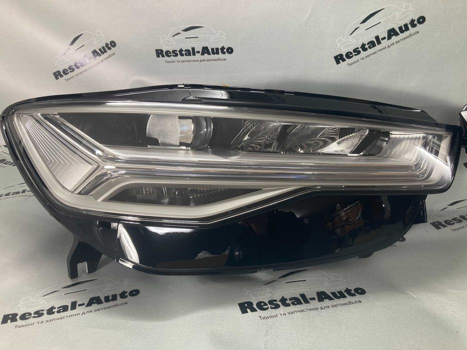 Передние Фары Full Led на Audi A6 c7 2014-2018 года. А6 С7 фари