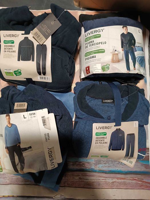 Чоловічі теплі піжамки