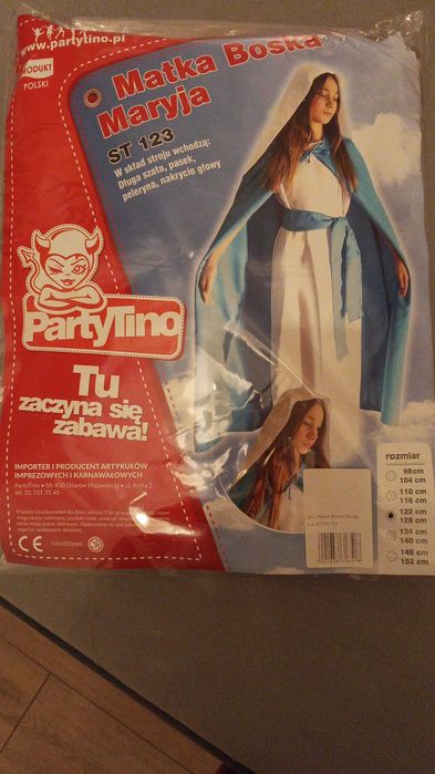 Strój Maryja 122/128
