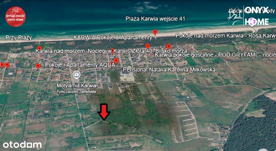 Działka nad morzem w Karwi- świetna okazja!