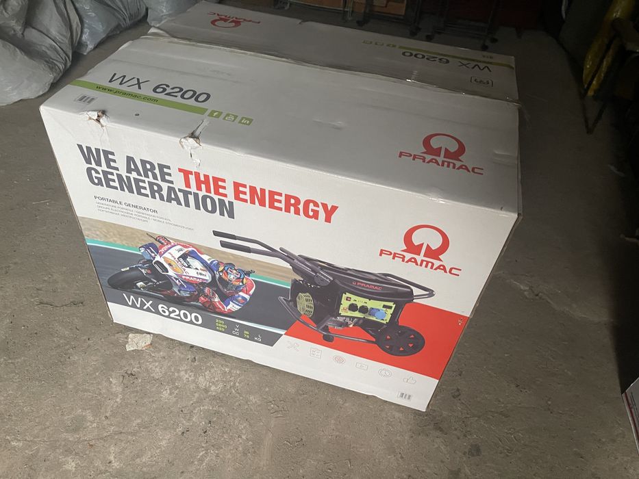Генератор PRAMAC WX 6200