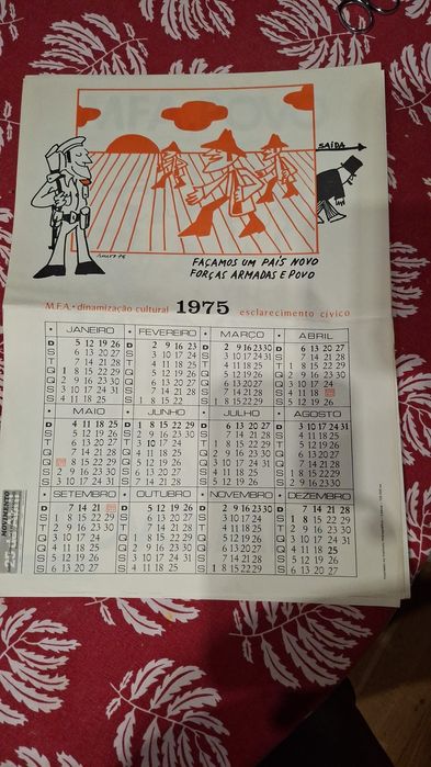 Cartazes 25 de abril vintage mfa