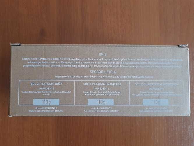 Zestaw soli do kąpieli