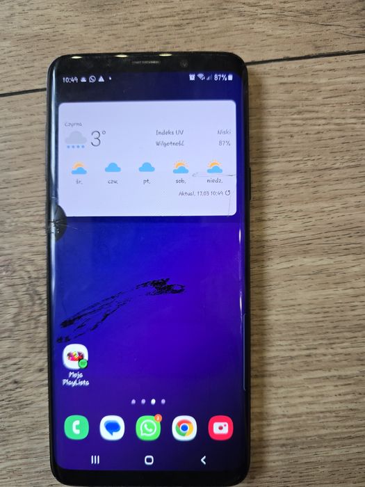 Samsung Galaxy S9+ (uszkodzony)