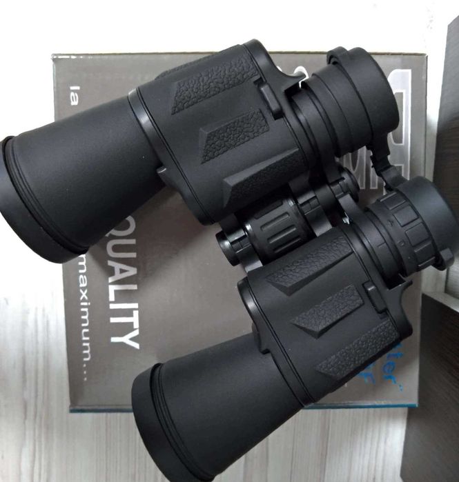 Бінокль 70х70 зі збільшенням на х70 Чорний Протиударний .Бинокль