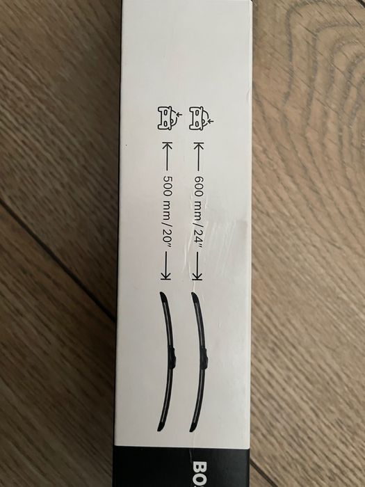 Bosch Aerotwin AR606S wycieraczki do szyby, długość 600/500 mm
