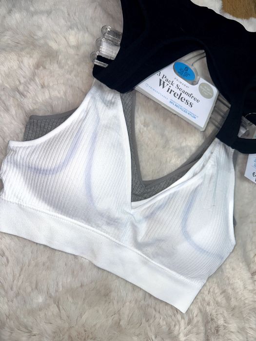 Primark 3 x biustonosz sportowy nowy S