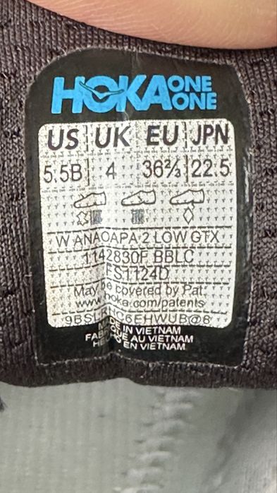 Buty Hoka ANACAPA 2 LOW GTX, nr EU 36 2/3