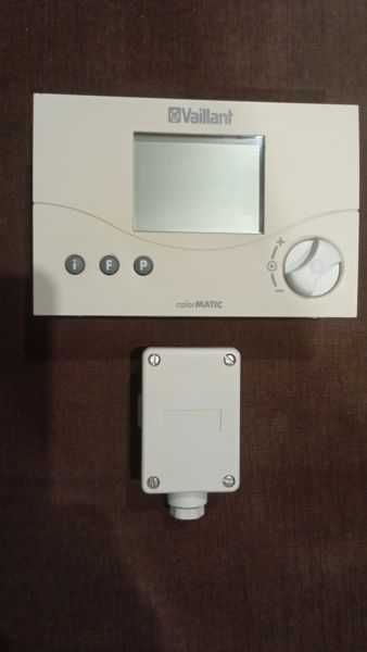 Regulator vaillant calormatic 400 + Czujnik zewnętrzny VRC 693,