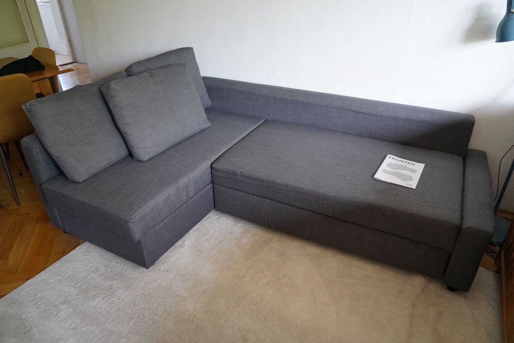 Sofa Narożnik z funkcją spania IKEA Friheten