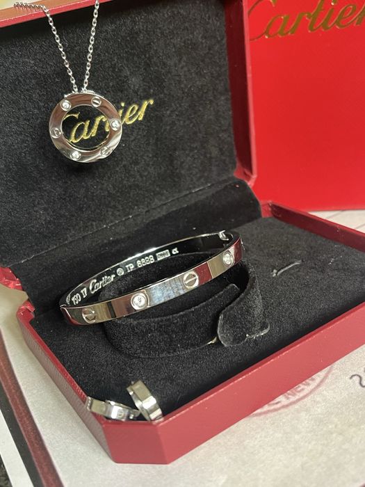 Bransolerka w stylu Cartier Love