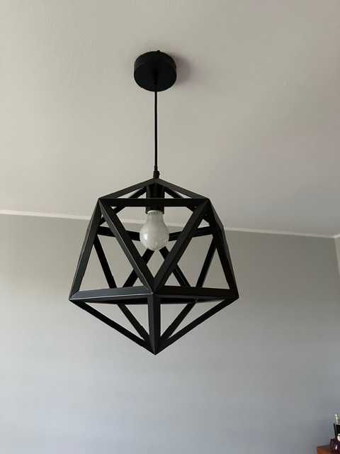 lampa sufitowa styl loftowy