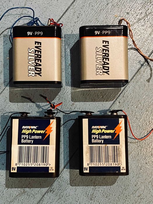 Baterias PP9 9v portatil