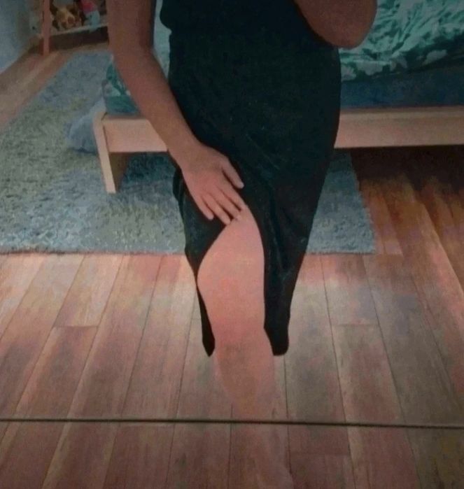 Spódnica damska asymetryczna midi