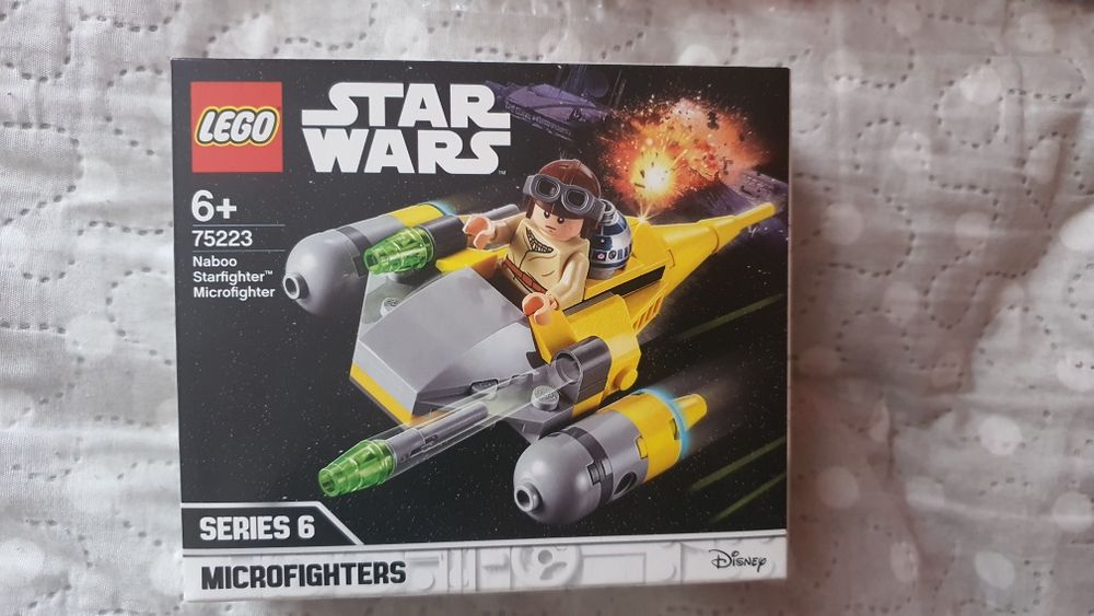7x gazetka + Lego star wars 75223 Naboo Starfighter MICROFIGHTER