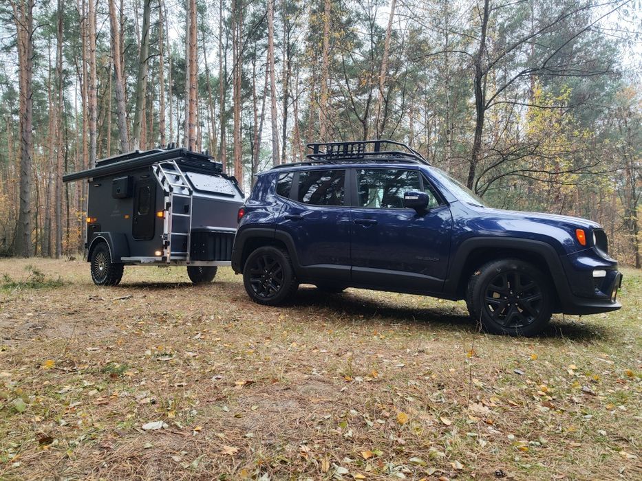 Причеп крапля, краплевидний  кемпер, причеп дача, дім на колесах, трей