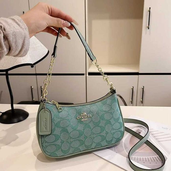 Сумка Coach Teri Bag | Женская Сумка хобо Коач | Нові