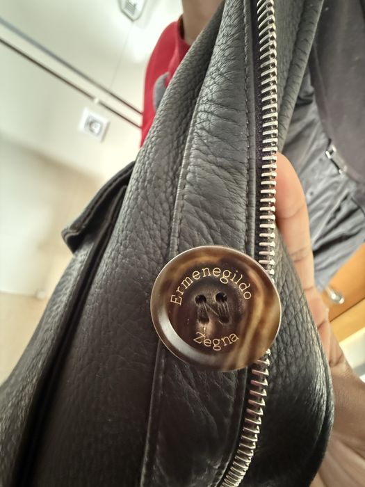 Casaco em pele Ermenegildo Zegna