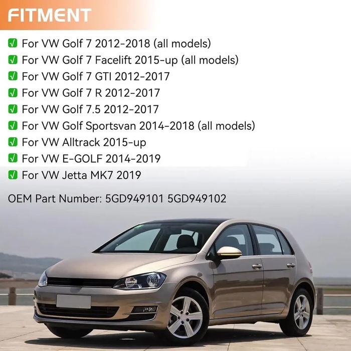 Повороти golf 7