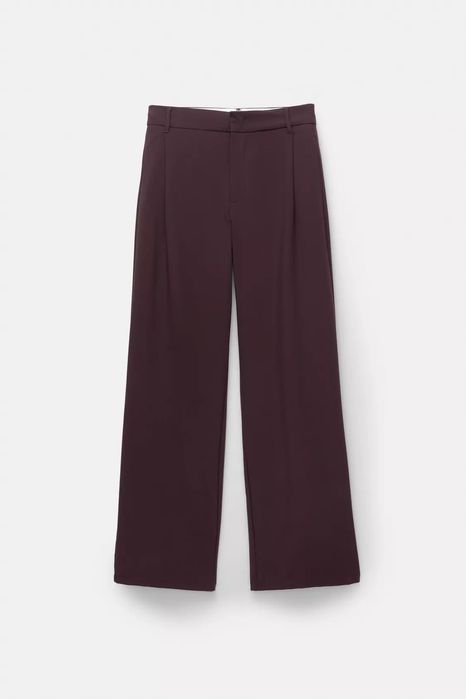 Елегантні штани із защіпами 34 38  pullandbear