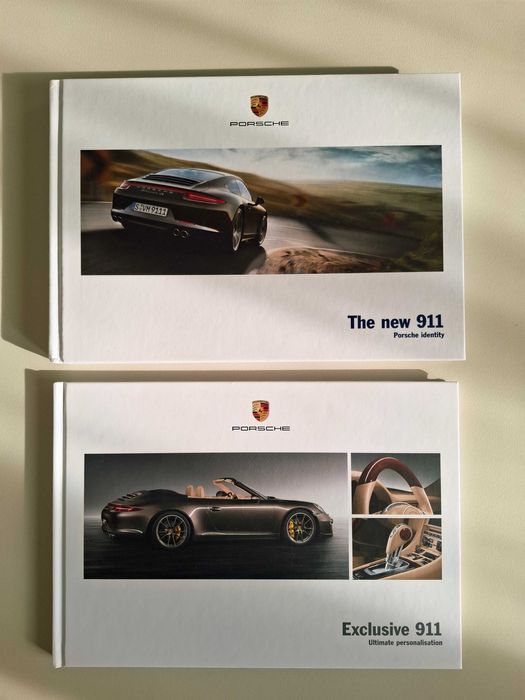 5 x Catalogos Porsche -  EN