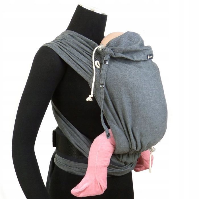Nosidełko Miękkie Didymos Didyklick Szare 3-20 Kg