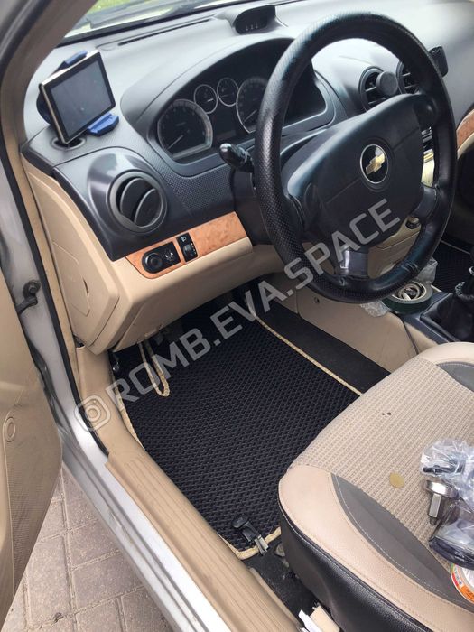 ‼️ 2 ЛОГО В ПОДАРУНОК! Коврики EVA в салон, Всесезонні автоковрики ЕВА