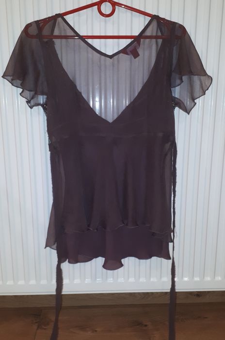 Bluzka Monsoon S/36 jedwab nowa śliczna wiosna/lato/impreza/Sylwester