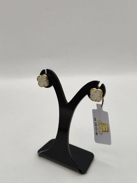 Złote Kolczyki Pr.585 Nowe Zapraszamy