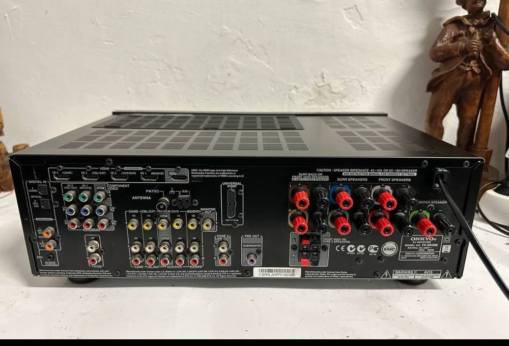 7.1 AVR Amplituner Onkyo TX SR 508, 130 Wat,HDMI 3D