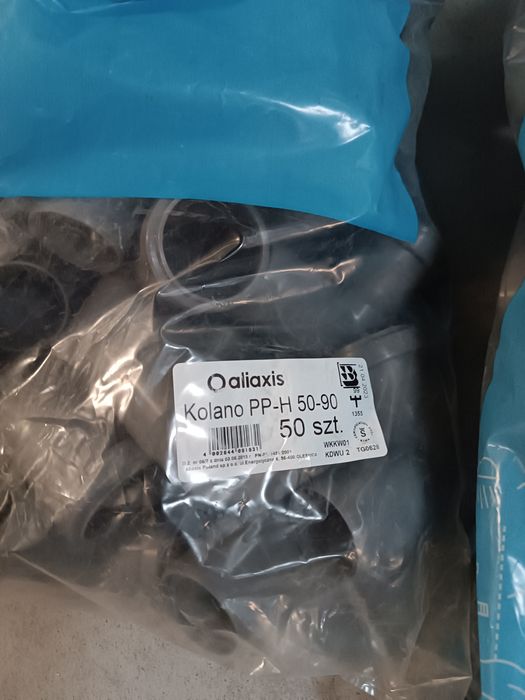 Kolano fi 50-90 stopni 50sztuk