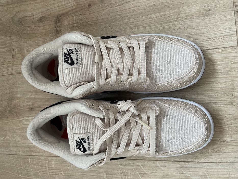 Albino&Preto x Nike SB dunk „Fossil”