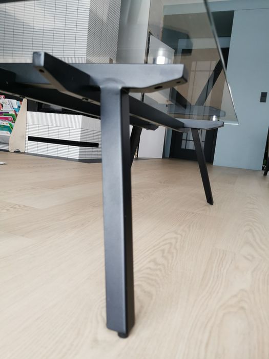 Stolik kawowy szklany 60x120