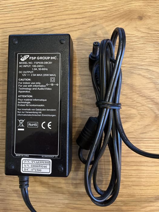 Zasilacz FSP 035 do dekoderow i innych urzadzen