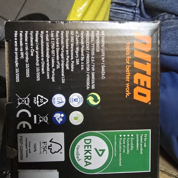 Bateria Niteo 20V 2.5 Ah