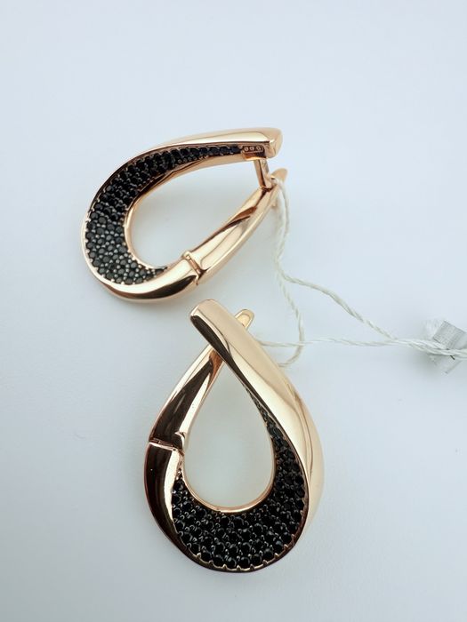 Золоте  сережки нові