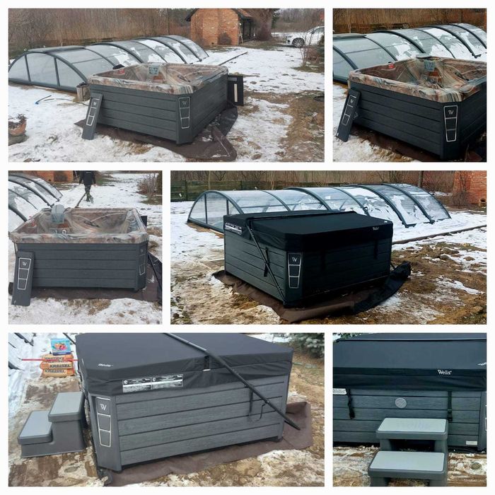 Wellis Praga, jacuzzi,wanna spa,balia,bania,ogród,sauna,strefa spa