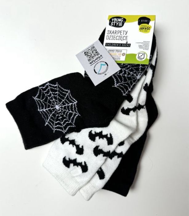 Skarpetki HALLOWEEN nowe 27/30