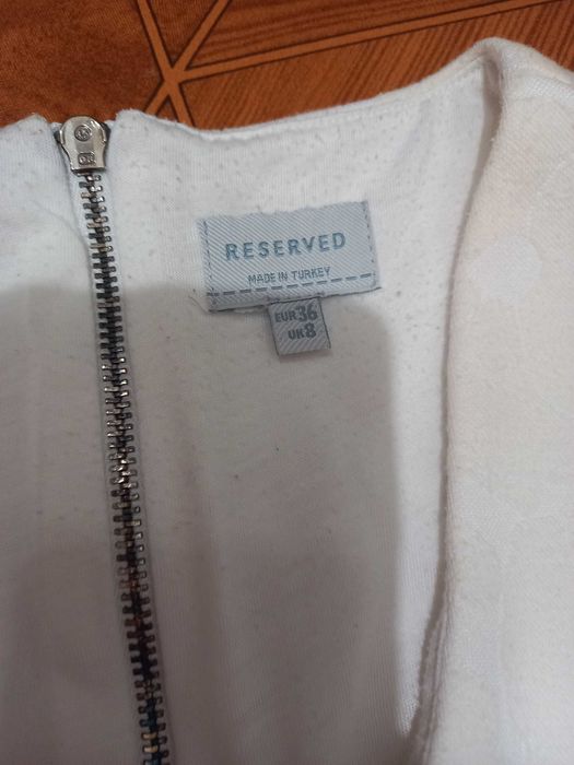 Sukienka 36 Reserved biała