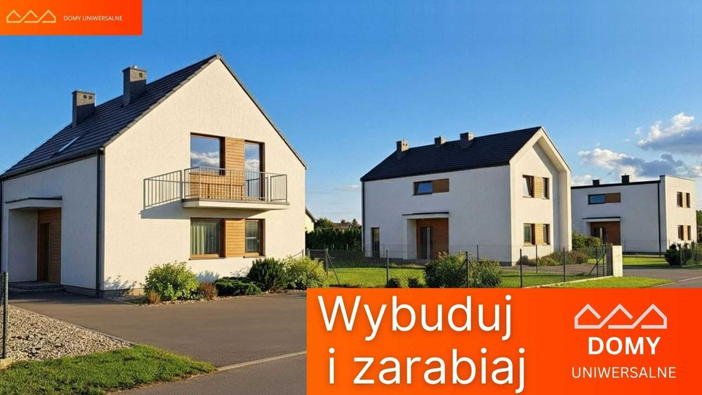 Uniwersalny dom - budynek inwestycyjny, wielorodzinny, jednorodzinny, pod wynajem