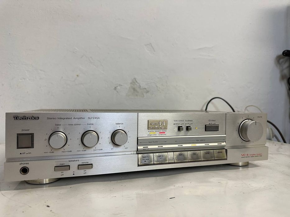 Wzmacniacz stereo Technics SU-V45A | 2×45W / 8Ω, CD Direct, Analog Hi-Fi, Japan