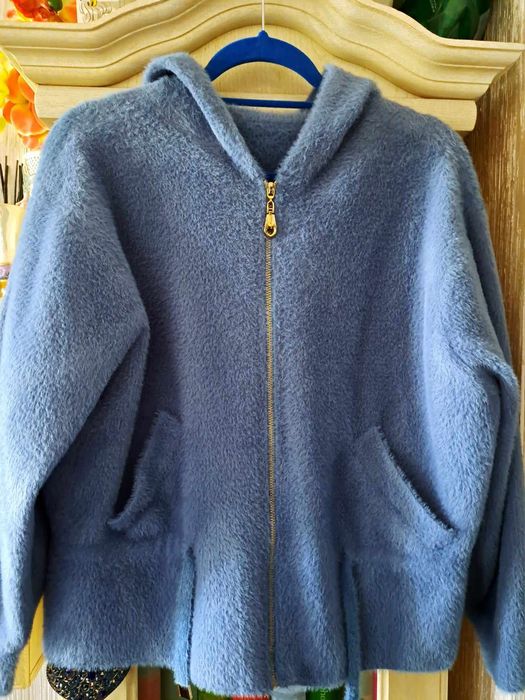 Kurtka - bluza ala alpaka roz uniwersalny