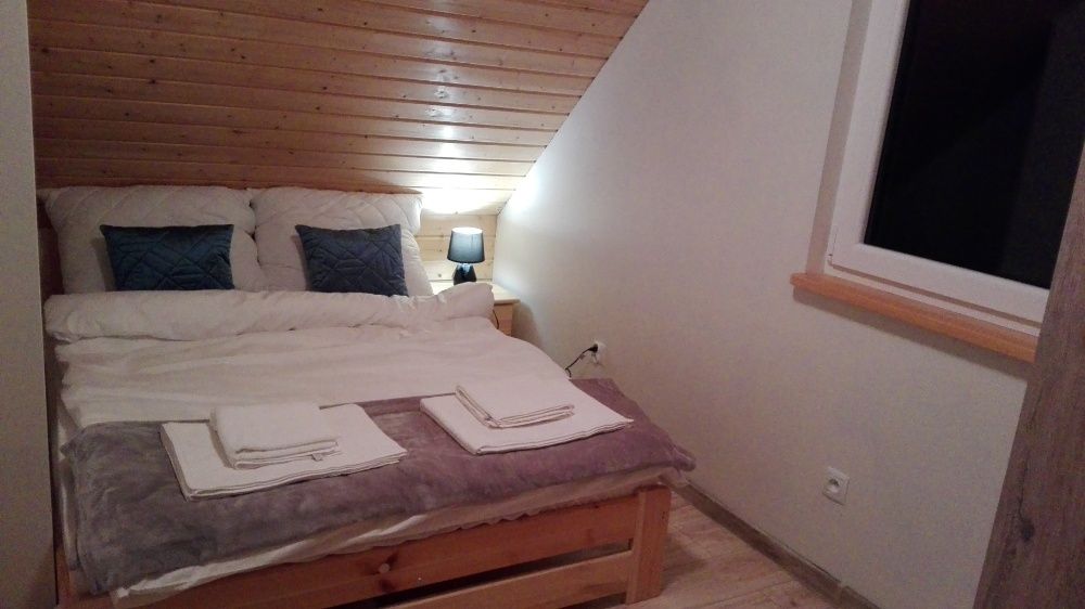 Domek całoroczny, domki na Kaszubach do 7 osób, bania, jezioro