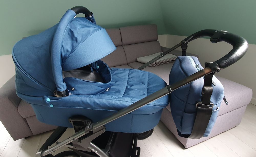 Wózek X-lander X-move spacerówka i gondola + akcesoria