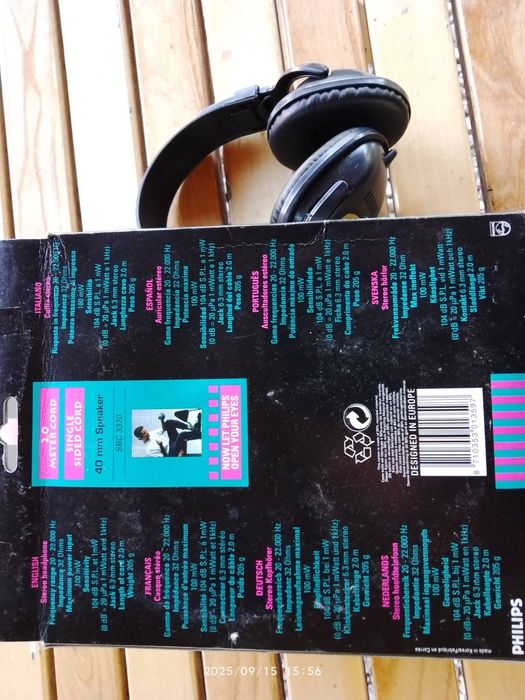 Słuchawki Philips SBC3370 vintage