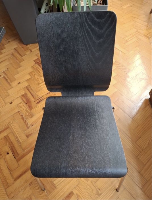 Mesa de jantar e 6 cadeiras em wenge